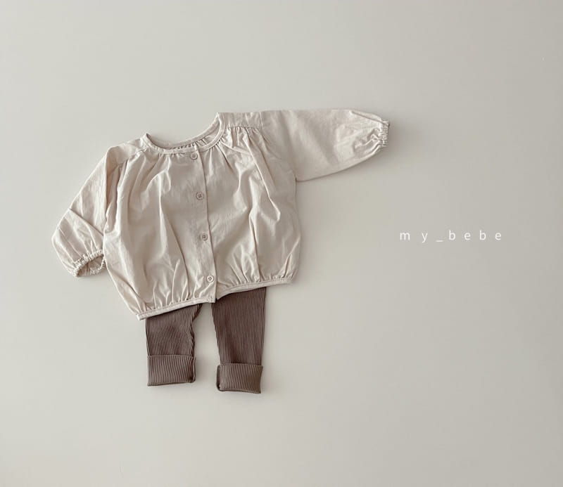 MY BEBE - Korean Children Fashion - #Kfashion4kids - Shirring Blouse - 5