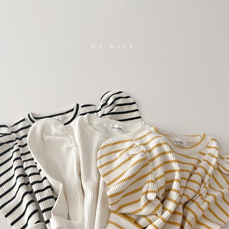 MY BEBE - Korean Children Fashion - #Kfashion4kids - Screat Puff Tee - 10