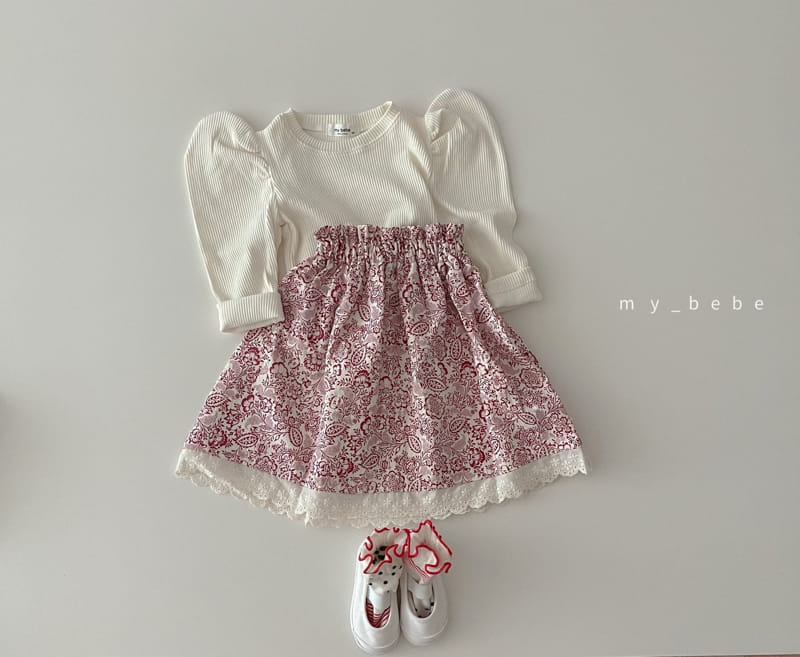 MY BEBE - Korean Children Fashion - #Kfashion4kids - Screat Puff Tee - 3