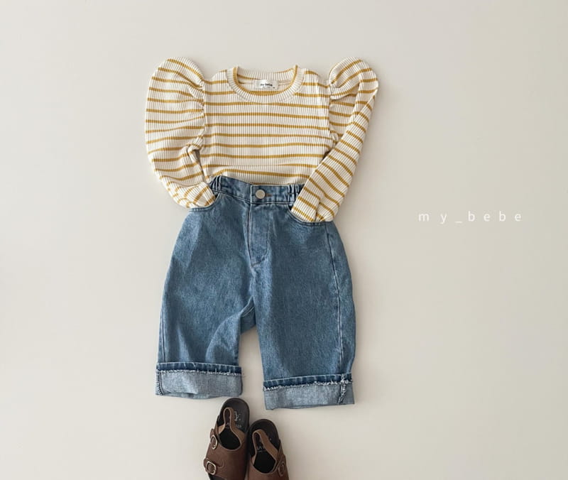 MY BEBE - Korean Children Fashion - #Kfashion4kids - Screat Puff Tee - 5