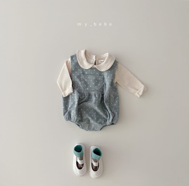 MY BEBE - Korean Children Fashion - #Kfashion4kids - Autumn Collar Tee - 6