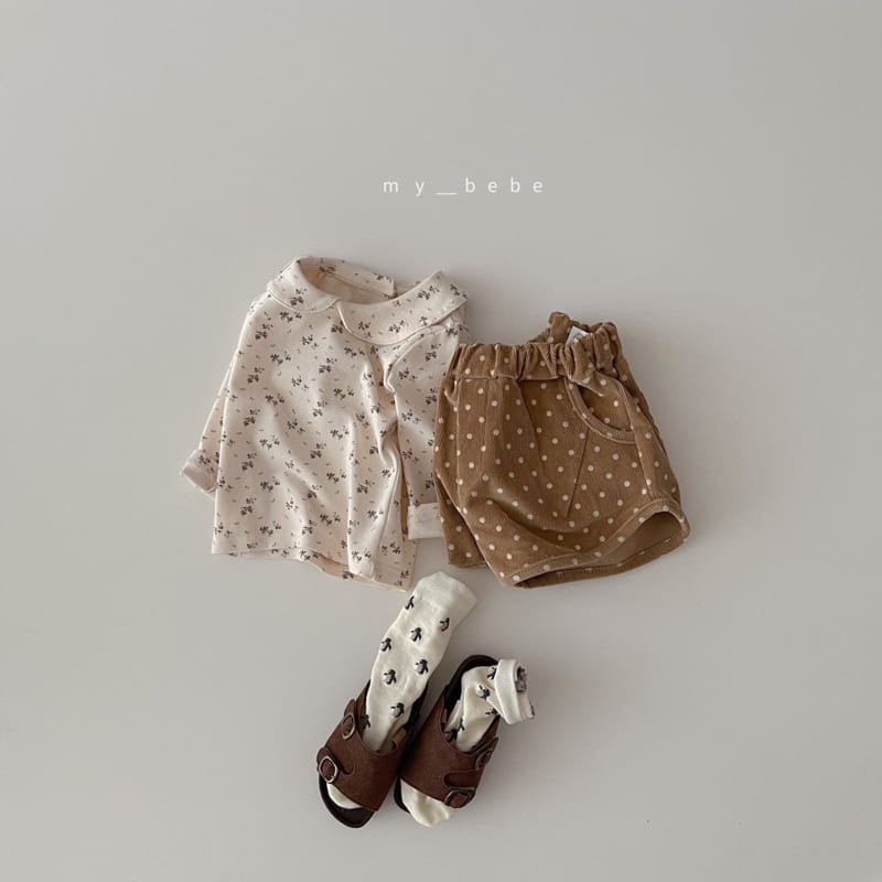 MY BEBE - Korean Children Fashion - #Kfashion4kids - Autumn Collar Tee - 8