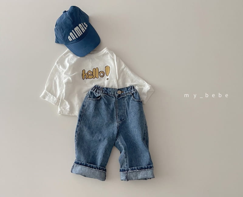 MY BEBE - Korean Children Fashion - #Kfashion4kids - Hello Rappa Tee - 3