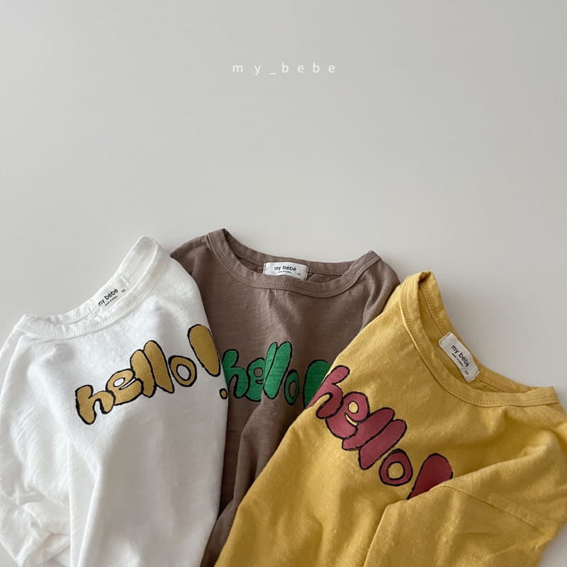 MY BEBE - Korean Children Fashion - #Kfashion4kids - Hello Rappa Tee - 7