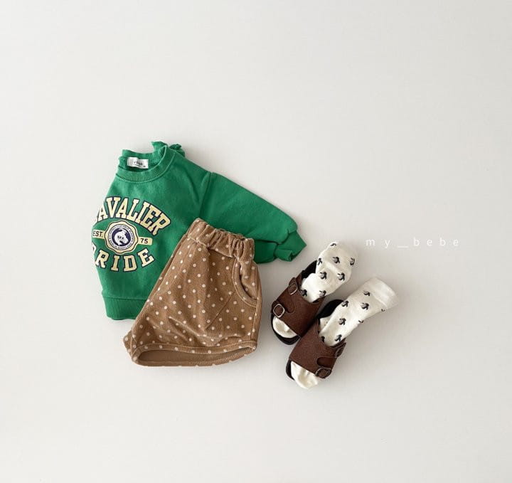 MY BEBE - Korean Children Fashion - #Kfashion4kids - Dot Rib Shorts - 11