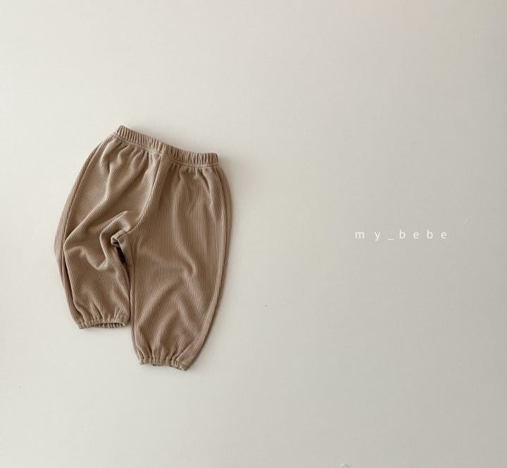 MY BEBE - Korean Children Fashion - #Kfashion4kids - Rib Jogger Patns - 4