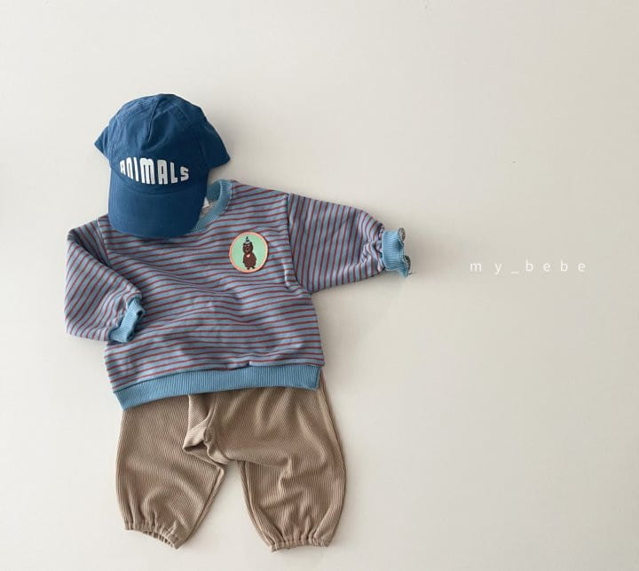 MY BEBE - Korean Children Fashion - #Kfashion4kids - Rib Jogger Patns - 7