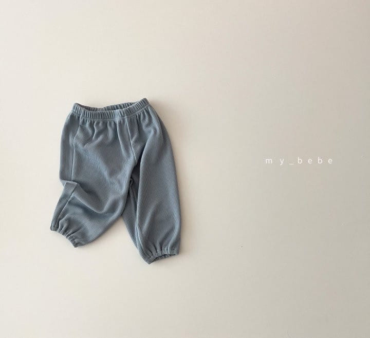 MY BEBE - Korean Children Fashion - #Kfashion4kids - Rib Jogger Patns - 8