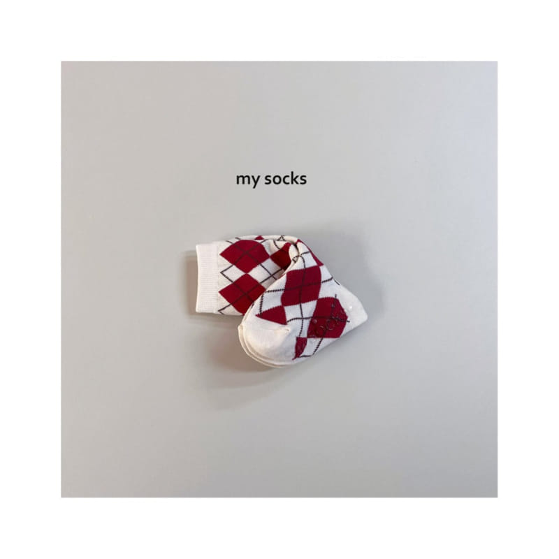 MY SOCKS - Korean Children Fashion - #Kfashion4kids - Camel Socks [set of 2]