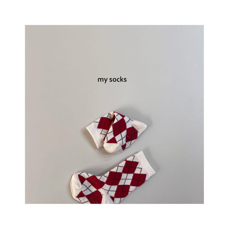 MY SOCKS - Korean Children Fashion - #Kfashion4kids - Camel Socks [set of 2] - 2