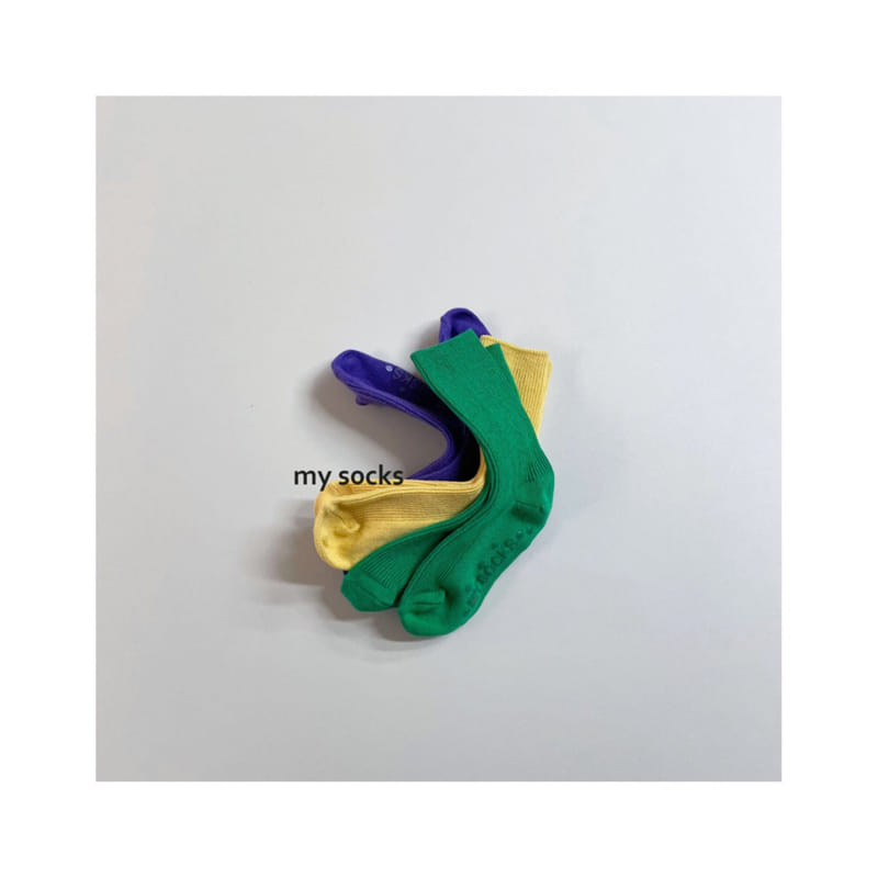 MY SOCKS - Korean Children Fashion - #Kfashion4kids - Bird Socks [set of 3]