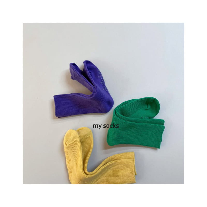 MY SOCKS - Korean Children Fashion - #Kfashion4kids - Bird Socks [set of 3] - 5