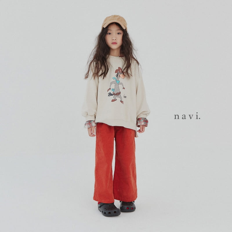 NAVI - Korean Children Fashion - #Kfashion4kids - Rib Wide Pants