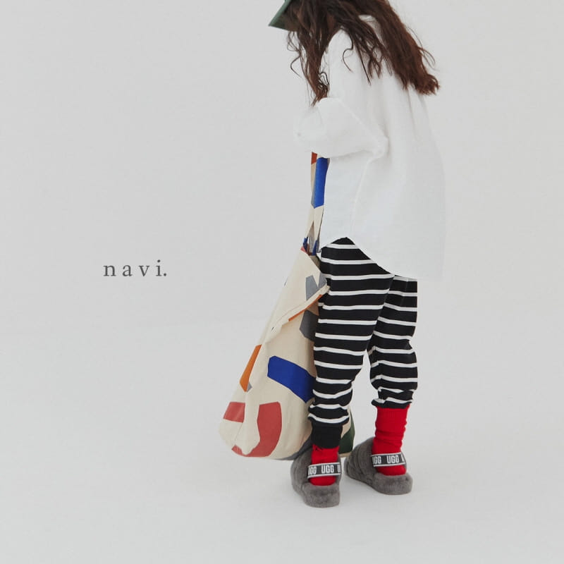 NAVI - Korean Children Fashion - #Kfashion4kids - Wendy Stripes Pants - 5