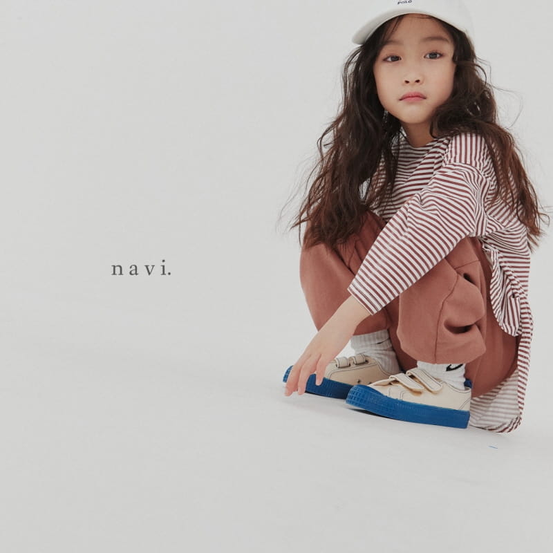 NAVI - Korean Children Fashion - #Kfashion4kids - Stripes Round Tee - 10