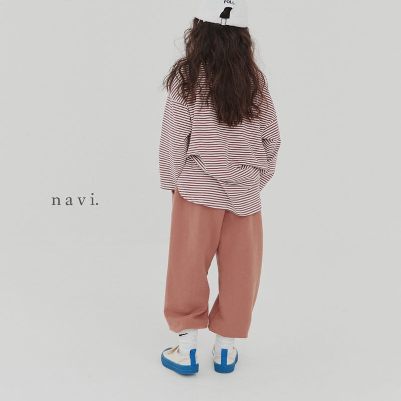 NAVI - Korean Children Fashion - #Kfashion4kids - Stripes Round Tee - 12