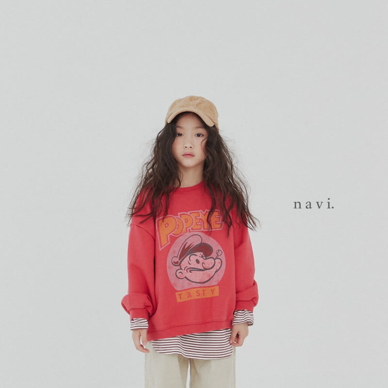 NAVI - Korean Children Fashion - #Kfashion4kids - Popeye Sweatshirt - 3