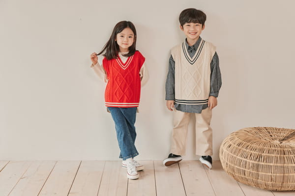 NRK - Korean Children Fashion - #Kfashion4kids - Fine Span Denim Pants - 10