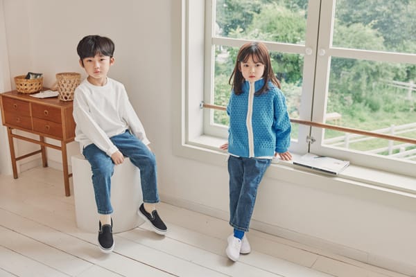 NRK - Korean Children Fashion - #Kfashion4kids - Fine Span Denim Pants - 9