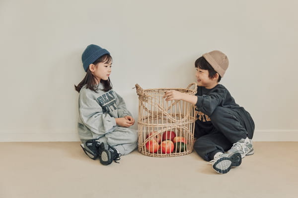 NRK - Korean Children Fashion - #Kfashion4kids - Bread Top Bottom Set - 10