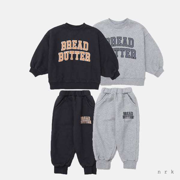 NRK - Korean Children Fashion - #Kfashion4kids - Bread Top Bottom Set - 12