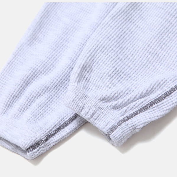 NRK - Korean Children Fashion - #Kfashion4kids - Waffle Odd Top Bottom Set - 5