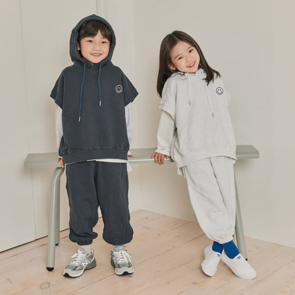 NRK - Korean Children Fashion - #Kfashion4kids - Smile Best Hoody