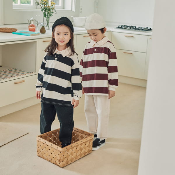 NRK - Korean Children Fashion - #Kfashion4kids - Box Collar Tee