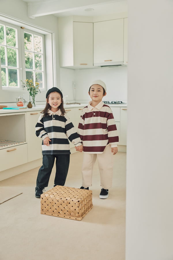 NRK - Korean Children Fashion - #Kfashion4kids - Box Collar Tee - 6