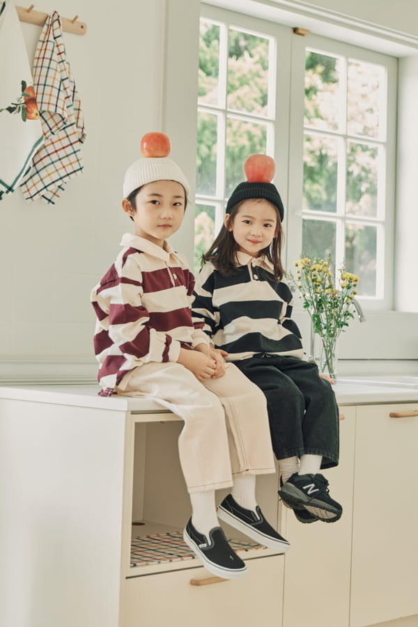 NRK - Korean Children Fashion - #Kfashion4kids - Box Collar Tee - 9