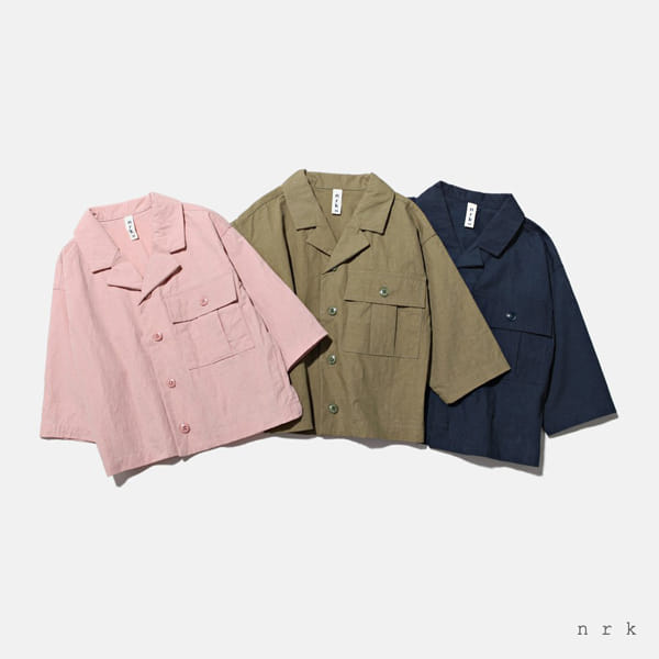 NRK - Korean Children Fashion - #Kfashion4kids - Pocket Shirt Jacket - 3