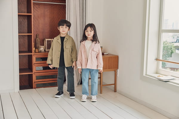 NRK - Korean Children Fashion - #Kfashion4kids - Pocket Shirt Jacket - 7