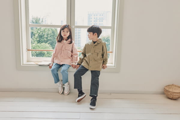 NRK - Korean Children Fashion - #Kfashion4kids - Pocket Shirt Jacket - 9