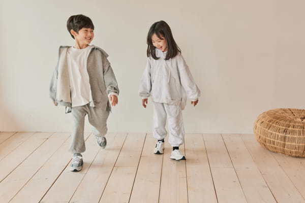 NRK - Korean Children Fashion - #Kfashion4kids - Slit Hood Zip-up Jacket - 8