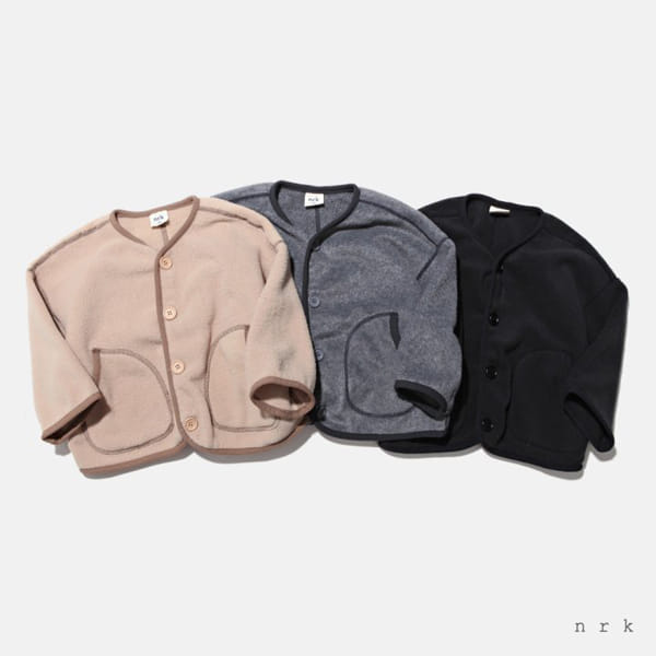 NRK - Korean Children Fashion - #Kfashion4kids - Odd Fleece Cardigan - 12