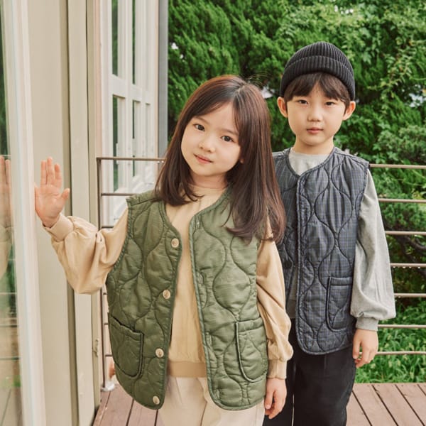 NRK - Korean Children Fashion - #Kfashion4kids - Quilting Vest