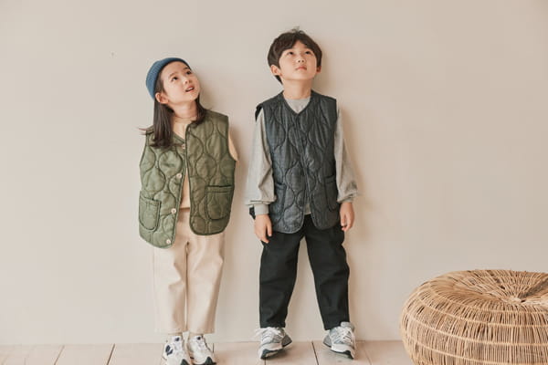 NRK - Korean Children Fashion - #Kfashion4kids - Quilting Vest - 7