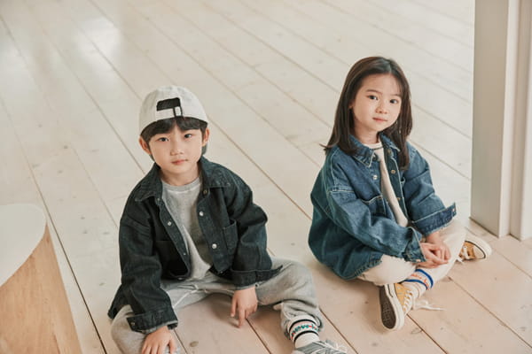 NRK - Korean Children Fashion - #Kfashion4kids - Denim Jacket - 10