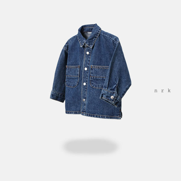 NRK - Korean Children Fashion - #Kfashion4kids - Denim Jacket - 2