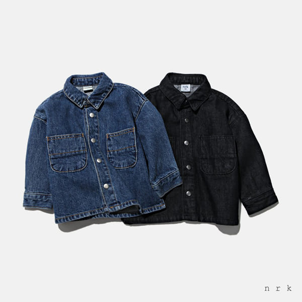 NRK - Korean Children Fashion - #Kfashion4kids - Denim Jacket - 3