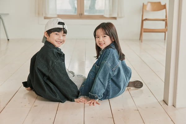 NRK - Korean Children Fashion - #Kfashion4kids - Denim Jacket - 9
