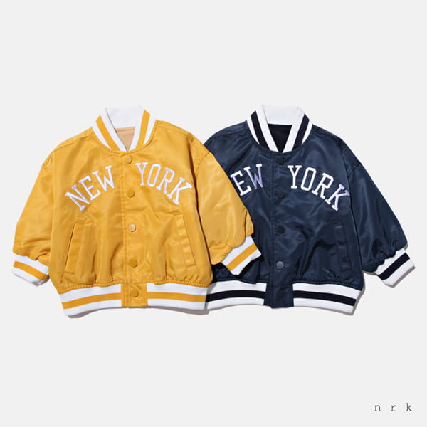 NRK - Korean Children Fashion - #Kfashion4kids - New York Baseball Jumper - 3