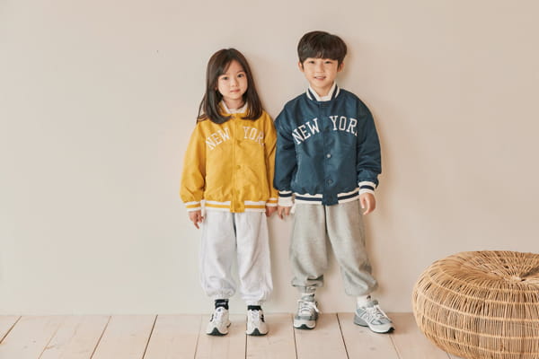 NRK - Korean Children Fashion - #Kfashion4kids - New York Baseball Jumper - 7