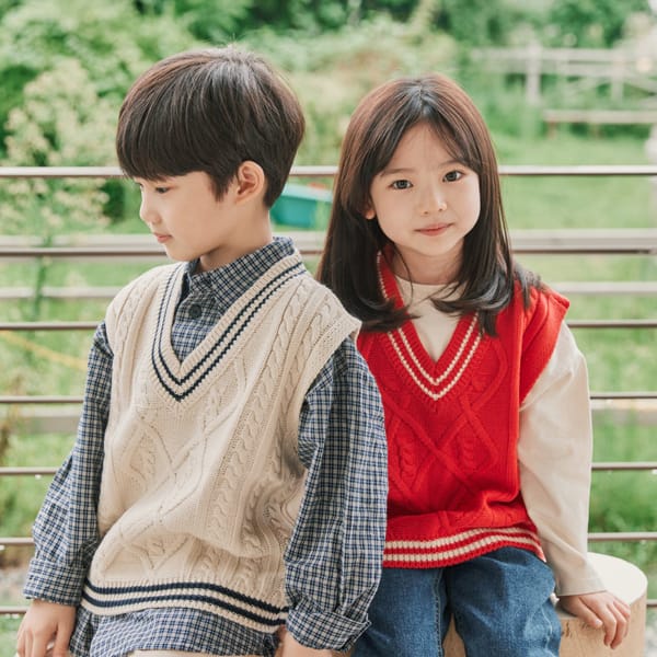 NRK - Korean Children Fashion - #Kfashion4kids - School Look Vest