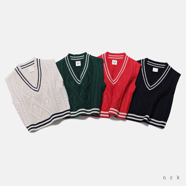 NRK - Korean Children Fashion - #Kfashion4kids - School Look Vest - 12