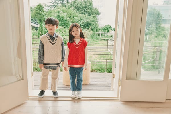 NRK - Korean Children Fashion - #Kfashion4kids - School Look Vest - 8