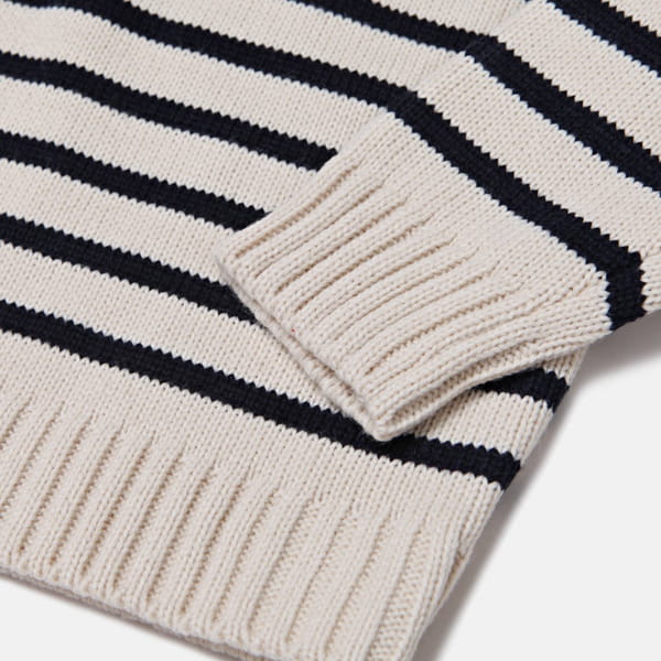 NRK - Korean Children Fashion - #Kfashion4kids - Stripe Hood Knit Pullover - 5