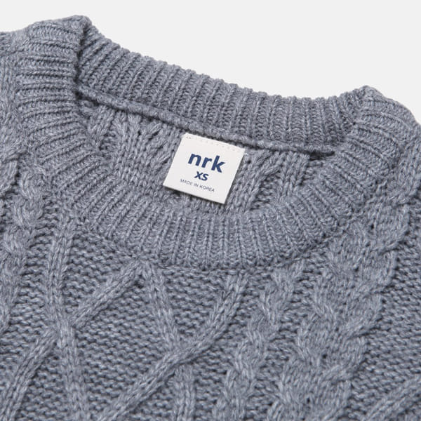 NRK - Korean Children Fashion - #Kfashion4kids - Fishermen Knit Pullover - 4