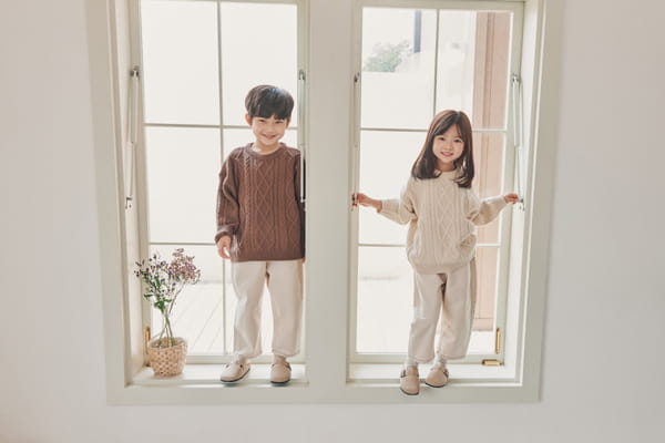 NRK - Korean Children Fashion - #Kfashion4kids - Fishermen Knit Pullover - 9