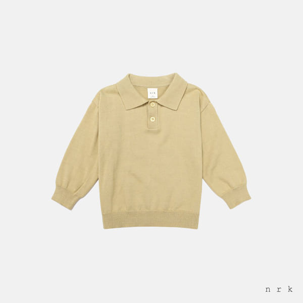 NRK - Korean Children Fashion - #Kfashion4kids - Cotton Collar Knit Pullover - 4